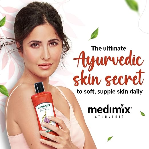 Medimix Ayurvedic Bodywash Kumkumadi with Natural Glycerine Shower Gel, 250ml | Protects skin moisture | Hydrates skin | Replenishes skin | For Clear and Radiant Skin | All-natural |Herbal Medimix Ayurvedic Bodywash Kumkumadi with Natural Glycerine Shower Gel, 250ml | Protects skin moisture | Hydrates skin | Replenishes skin | For Clear and Radiant Skin | All-natural |Herbal